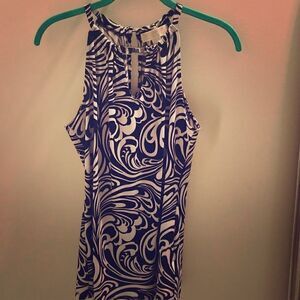 Michael Kors black & white halter top. Size XS